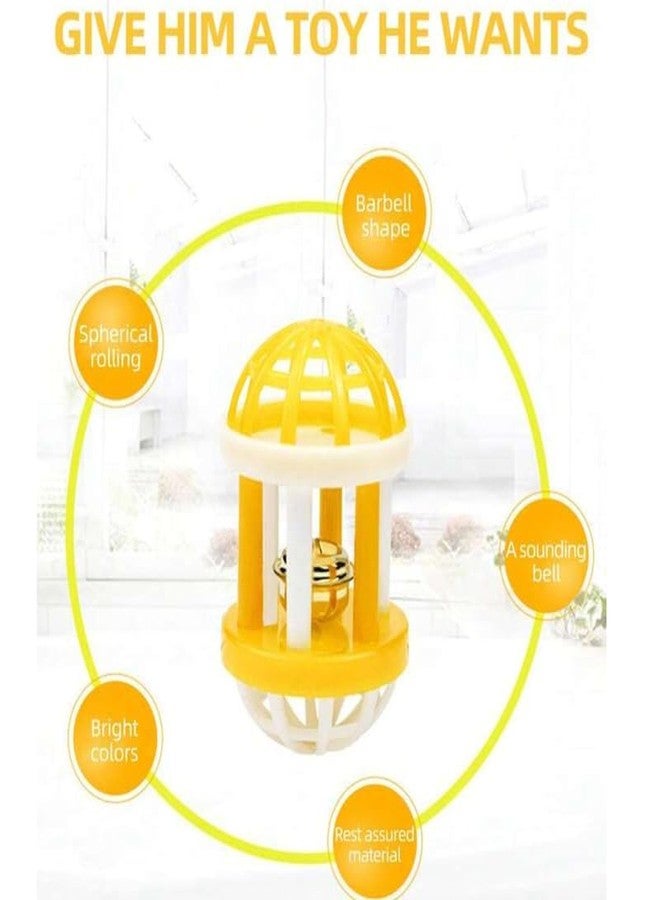 KittuPet لعبة قطط KittuPet مع جرس وكرات رنانة للقطط والقطط الصغيرة، قطعتان من الجرس وقطعة واحدة من كرة القطط - Image 5